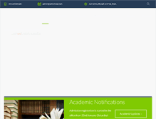 Tablet Screenshot of alifschool.com
